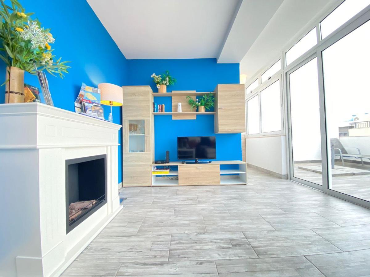 Penthouse "Maltese scent" Appartement Mellieħa Buitenkant foto