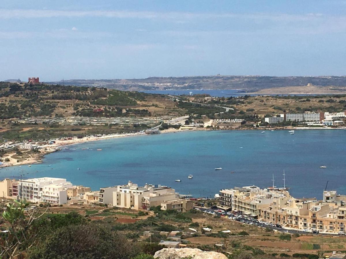 Penthouse "Maltese scent" Appartement Mellieħa Buitenkant foto